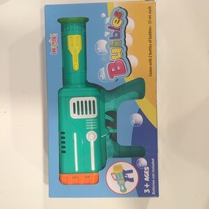 New Green Bubble Machine /Bubbler Maker / 36 Hole Automatic Toy Gun